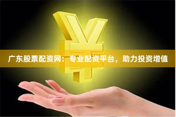 广东股票配资网：专业配资平台，助力投资增值